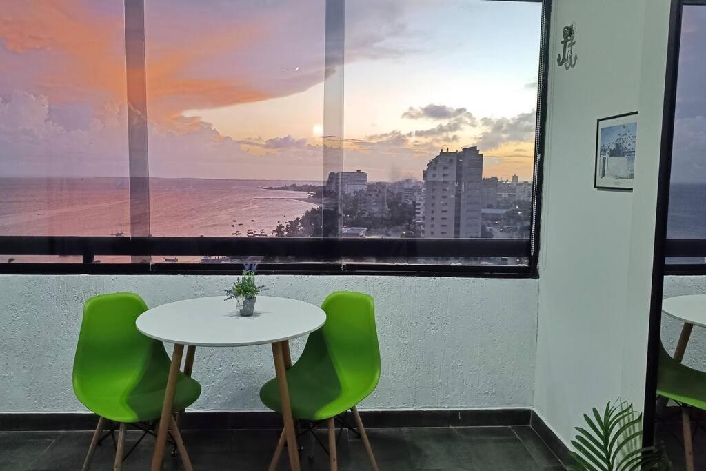 2 Habitaciones Con Hermosa Vista Al Mar Porlamar Bagian luar foto